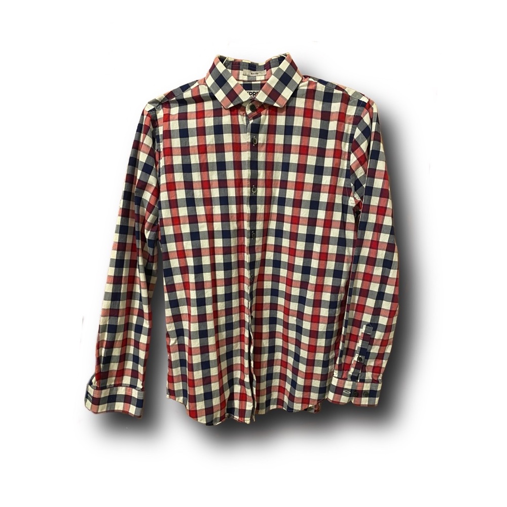 Express Fitted Dress Shirt